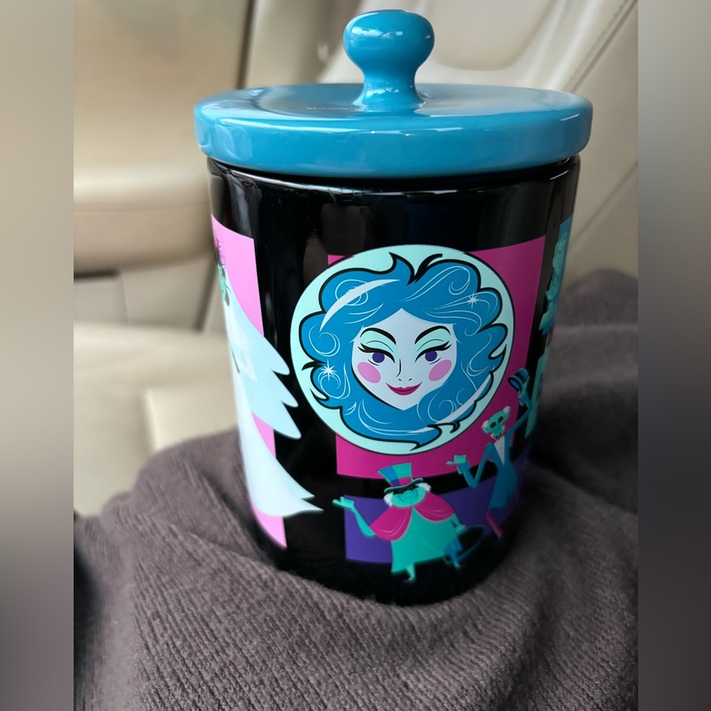 Disney The Haunted Mansion Colorful Ceramic Jar